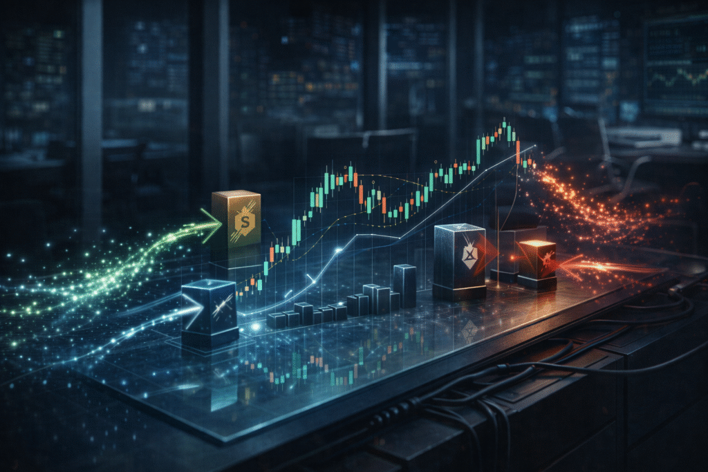 Infraestrutura de mercado e negociação de ETFs de cripto com foco em risco e execução