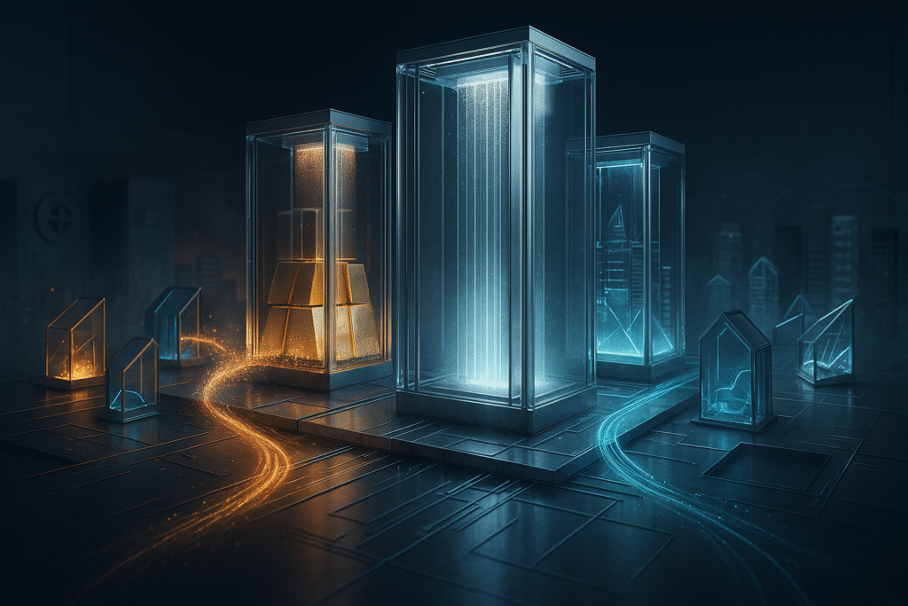 investidor analisando ouro em ETF e prata como hedge na carteira em 2025